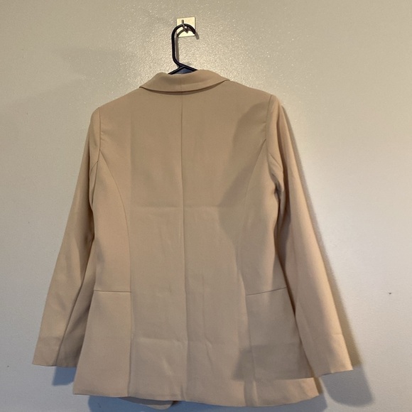 KIRUNDO Blazer Long Sleeve Open Front Work Suit Office Blazer Jacketwith Pockets - Picture 13 of 16